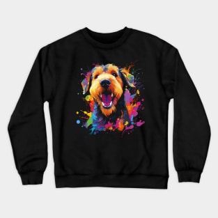 Airedale Terrier Happiness Crewneck Sweatshirt